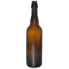 Bouteille bière 75 cl - couronne 26 mm - teinte ambrée