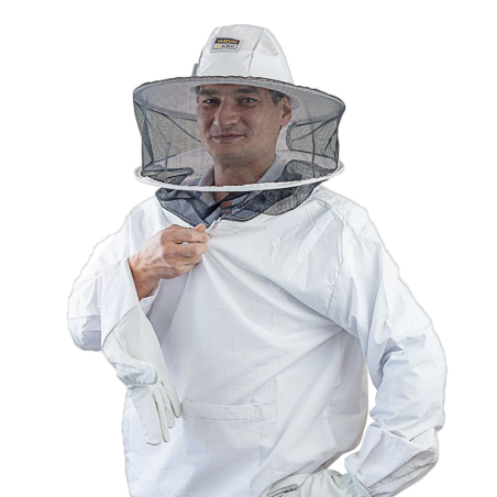 Vareuse chapeau voile zippé avec gants T.M