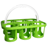 Panier 6 bouteilles plastique couleurs