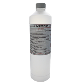 Acide formique 65 % la bouteille de 1 litre