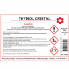 Thymol ph. eur. la bouteille de 500 gr