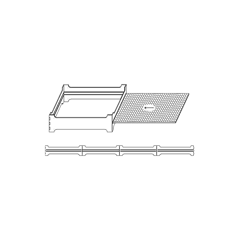 SECTIONS EN PLASTIQUE POUR MIEL EN RAYON 65 x 84 PM - THOMAS