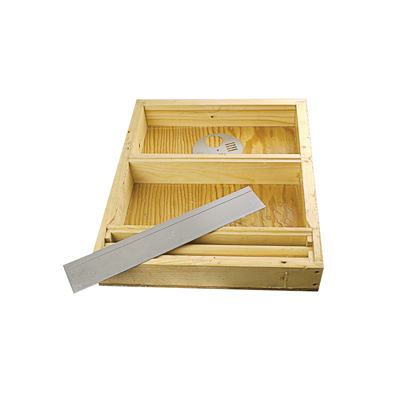 Nourrisseur double compartiment pour ruche Ruchéco 10 cadres