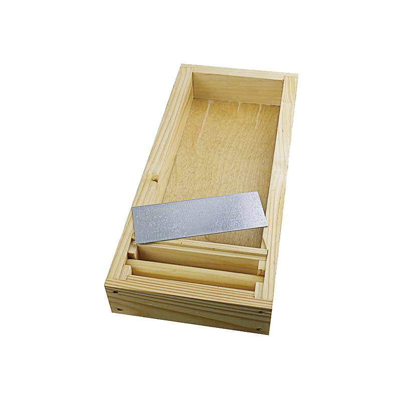 Nourrisseur couvre-cadres en bois traditionnel pour ruchette Dadant 6 cadres 285 mm