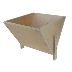 Entonnoir pour nourrisseur cadre