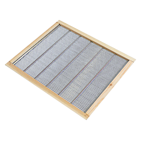 Grille à reine avec encadrement en bois pour ruche Langstroth 10 cadres