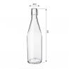 Bouteille en verre de limonade 250 ml / 10