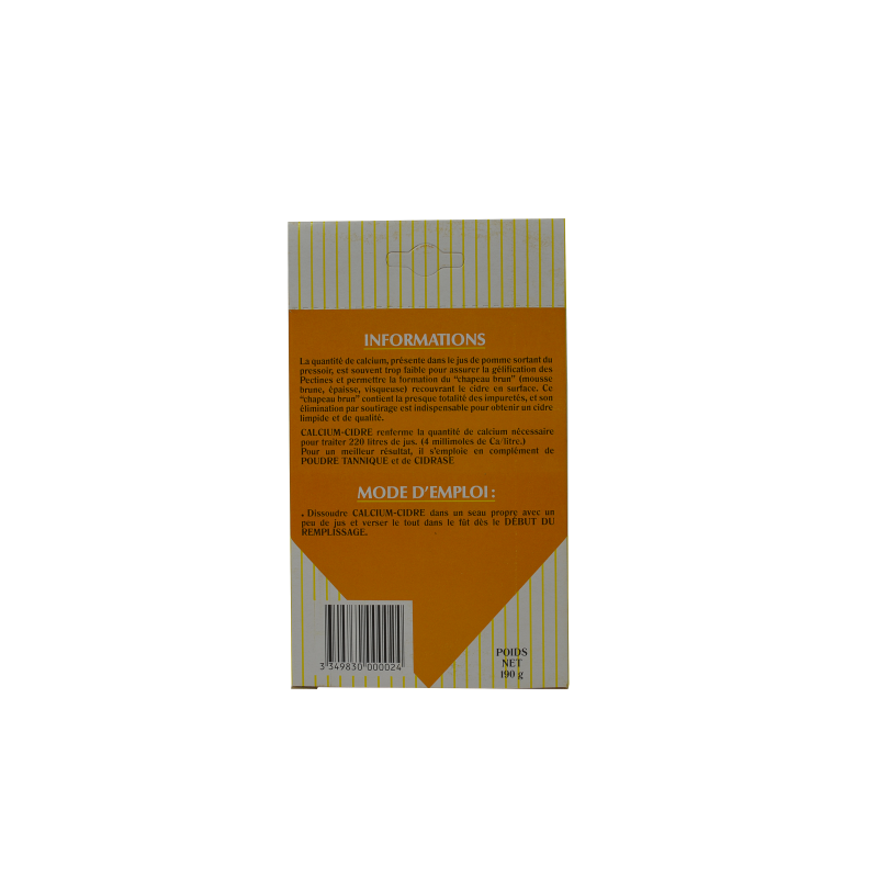 Calcium Cidre