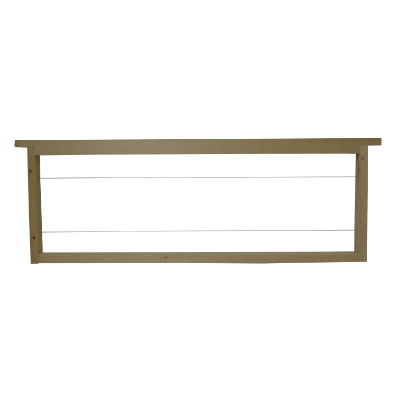 Cadre de hausse Dadant avec fils horizontaux / 96