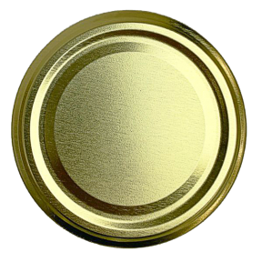Capsule métallique or TO 82 pasteurisable avec flip / 100