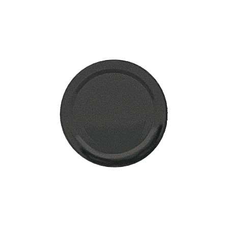 Capsule métallique noire TO 82 pasteurisable sans flip / 10