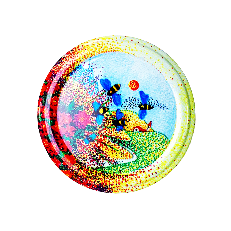 Capsule métallique Provence TO 82 pasteurisable / 10