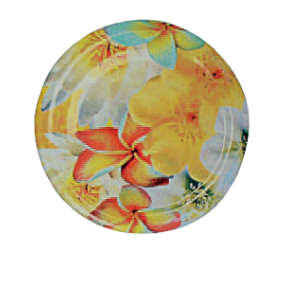 Capsule métallique printemps fleuri TO 82 pasteurisable / 100
