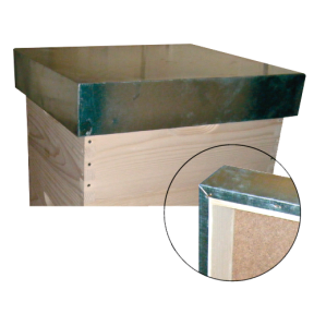 Toit bois et tôle pour ruche Warré