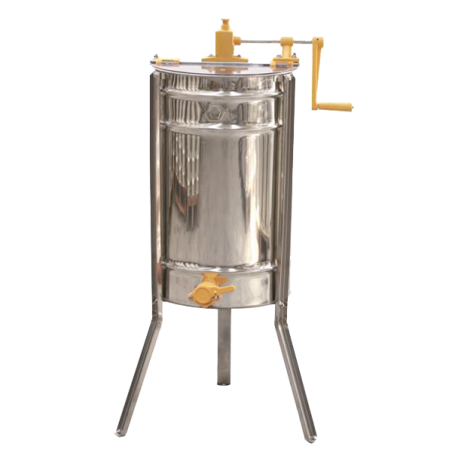 Extracteur miel tangentiel manuel Simplex 3 cadres de hausse Dadant ou 3 cadres Langstroth
