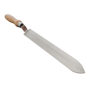 Couteau à désoperculer miel en inox lame droite  "Made In France"