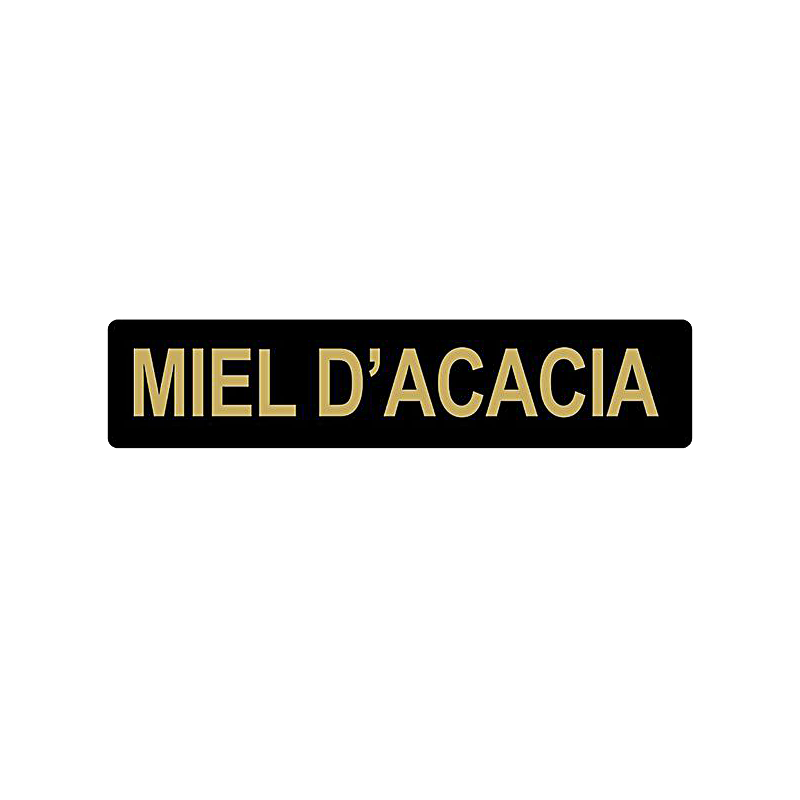 Etiquettes adhésives d'appellation "miel de colza" / 1000