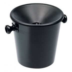 Seau crachoir ABS noir petit modèle