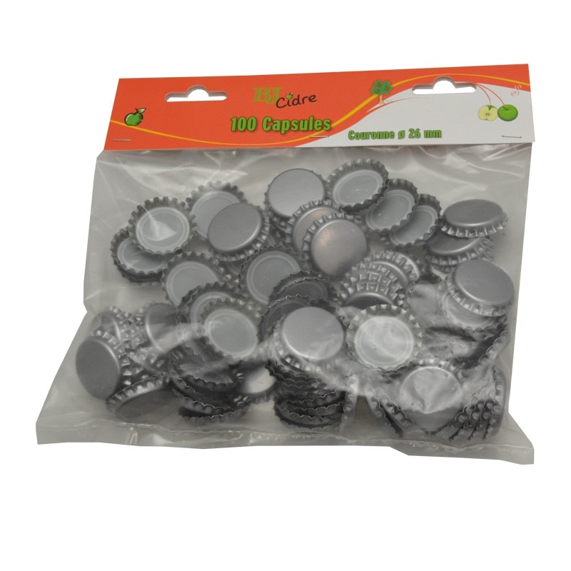 Capsules METAL Ø 26 mm par 100
