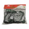 100 capsules Ø 26 mm  VERTE pour canettes