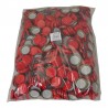 1000 capsules Ø 29 mm ROUGE pour bouteilles champenoises