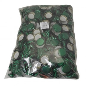 1000 capsules Ø 29 mm VERTE pour bouteilles champenoises