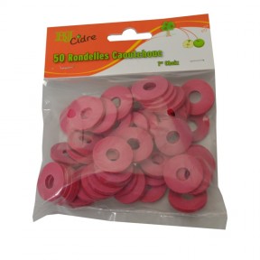 50 rondelles caoutchouc 1er choix