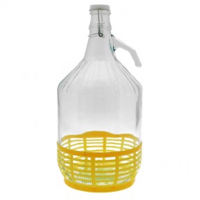 Dame Jane 5L Verre mi-blanc avec bouchon mécanique