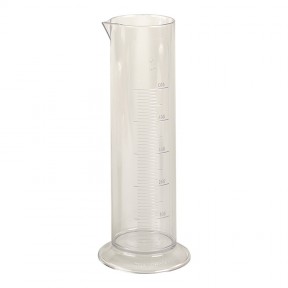 Eprouvette Plastique 100 cc transparente graduée Masse