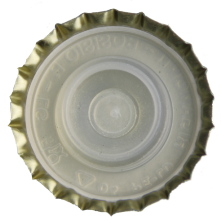 1000 capsules Ø 29 mm + opercule OR pour bouteilles Champ.