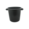 Comporte 75L avec poignée renforcée noire - alimentaire
