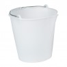 Seau Gradué Blanc 13 L avec bec verseur