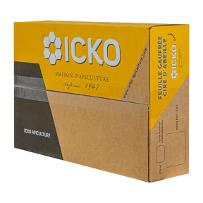 Feuilles de cire gaufrée...