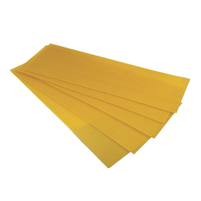 Feuilles de cire gaufrée...