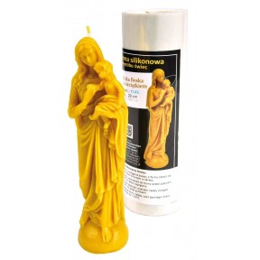 Moule à bougie madone avec...