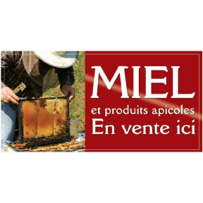 Bannière apiculteur MIEL