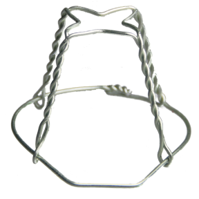 100 muselets forts galvanisés