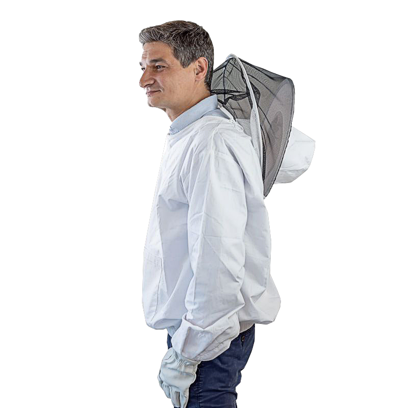 Vareuse chapeau voile zippé avec gants T.M