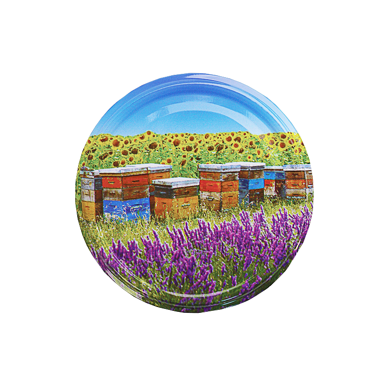 Capsule métallique rucher TO 82 pasteurisable / 10