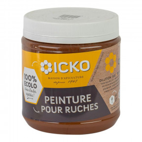 Peinture pour ruche marron...