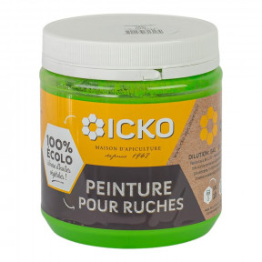 Peinture pour ruche verte