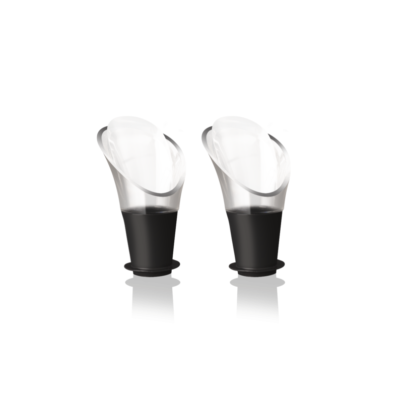 lot de 2 anti gouttes noir