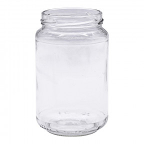 Pot en verre cylindrique 500 g 370 ml
