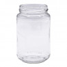Pot en verre cylindrique 500 g 370 ml