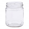 Pot en verre cylindrique 250 g 212 ml TO63 / 20