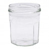 Pot en verre à facettes 425 g 324 ml TO82 / 20