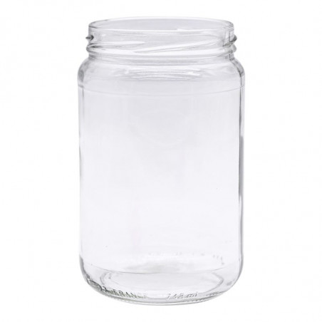 Pot en verre cylindrique 500 g 385 ml TO63 / 20