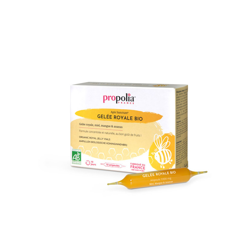 Ampoules de Gelée Royale Bio
