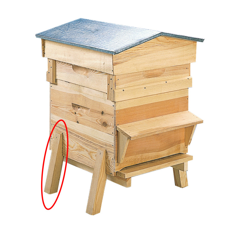 pied pour ruche vendu à l'unité