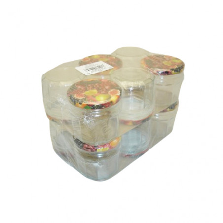 pack de 12 pots à confiture TO82